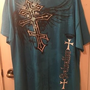 Blue T Shirt - Salvation - Wholesale Cost.